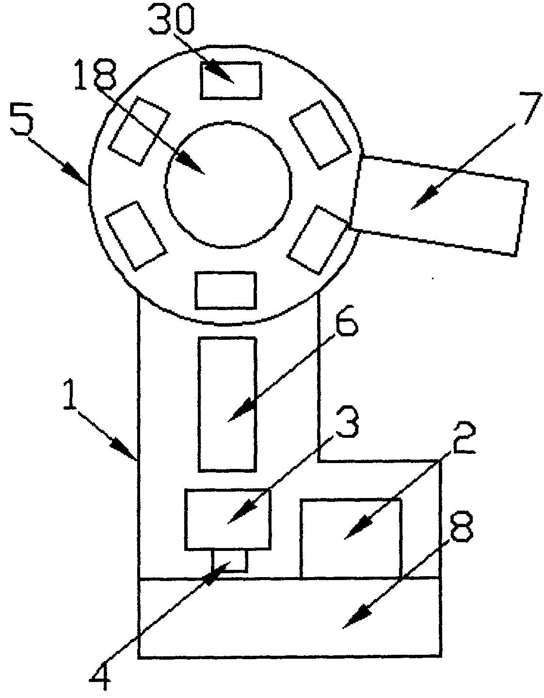 Rotary intelligent shaper for artificial flowers