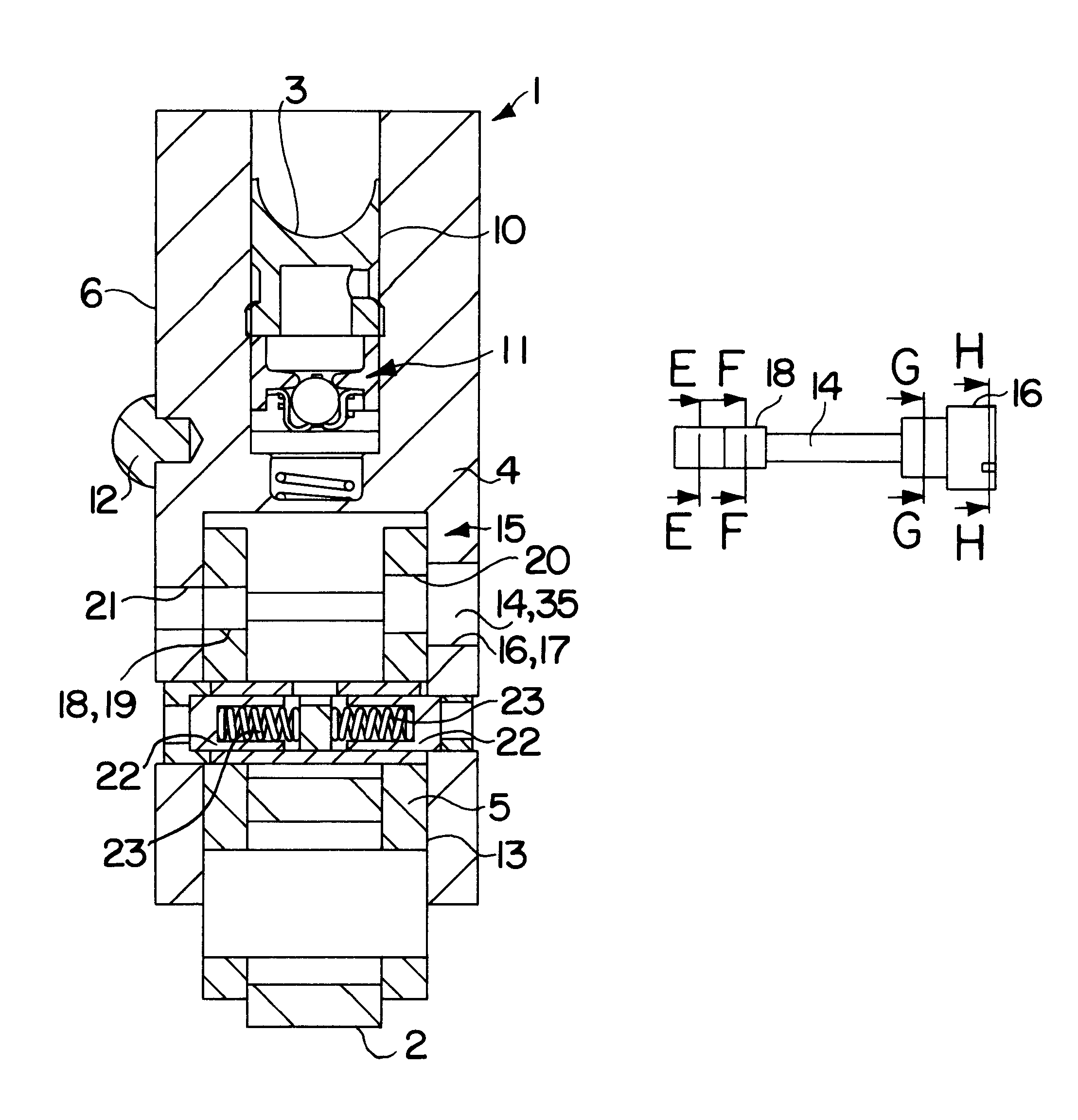 Switchable cam follower