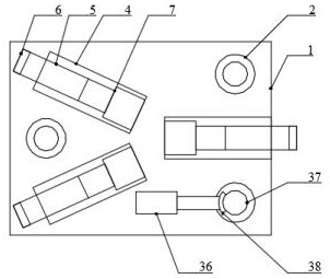 A patient examination table for hospital gynecology