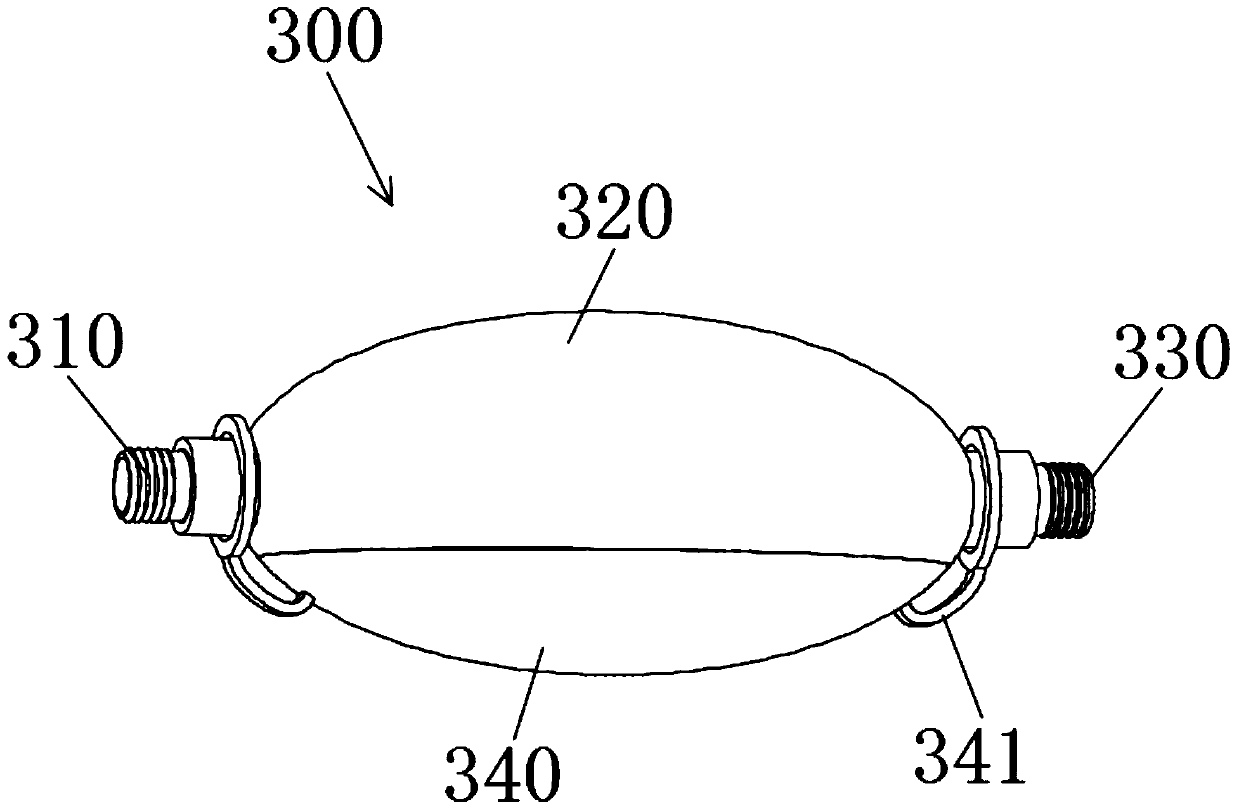 Combined type rubber leather bag pump