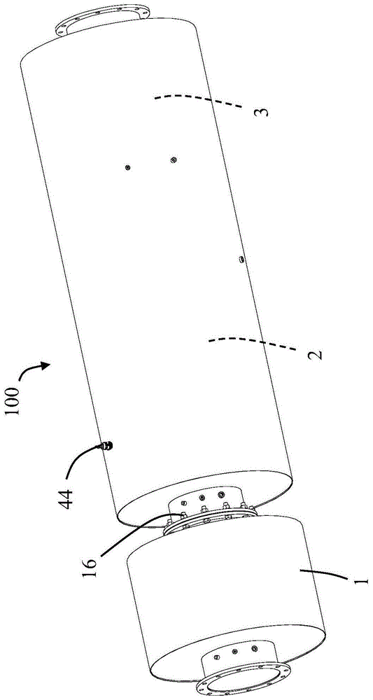 Exhaust gas disposal device