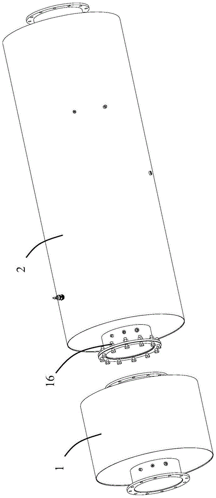 Exhaust gas disposal device