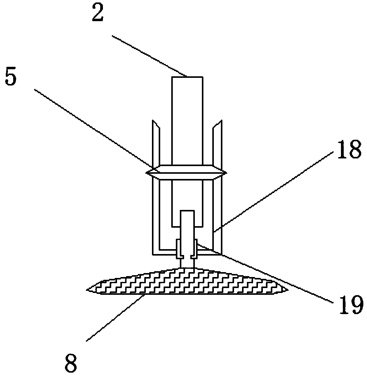 Novel weeding device