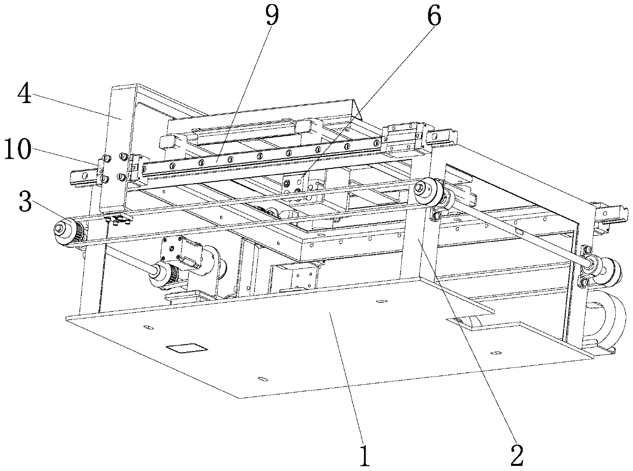 Automatic uniform distribution and cleaning device for granular objects