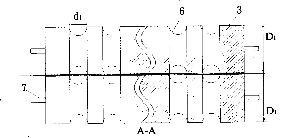 Primacord rolling method and primacord rolling machine