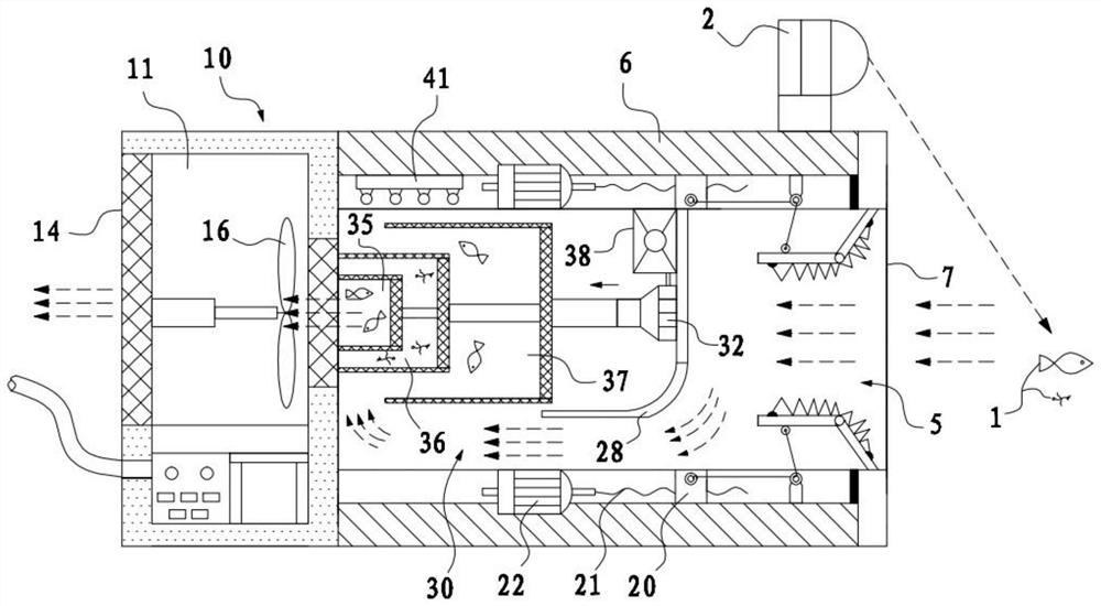 Intelligent visual classified sampling device for capturing deep sea benthos