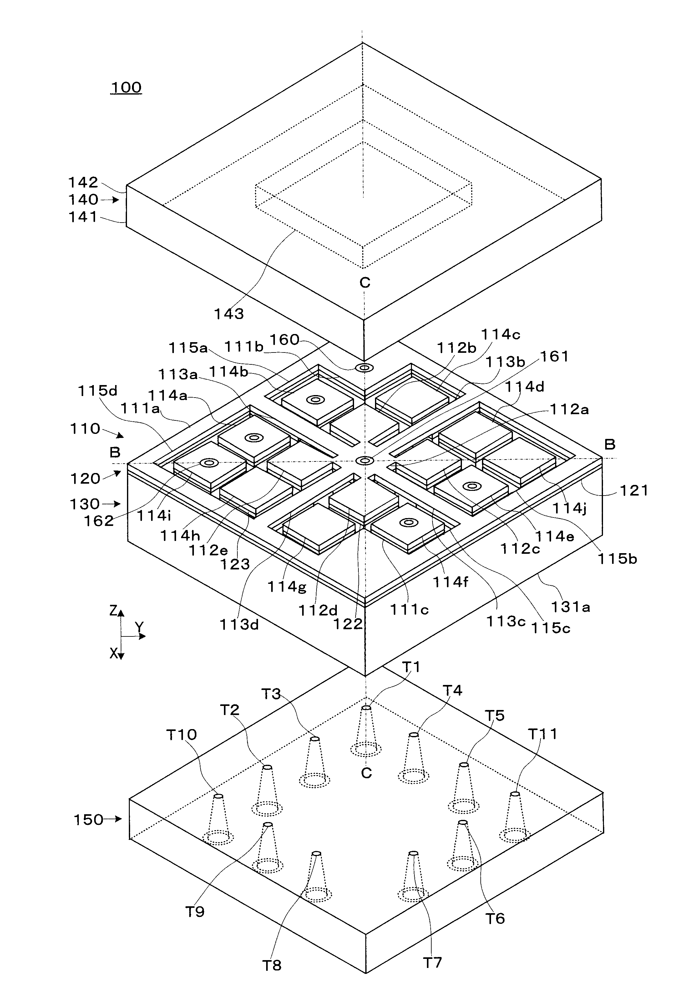 Mechanical quantity sensor and method of manufacturing the same