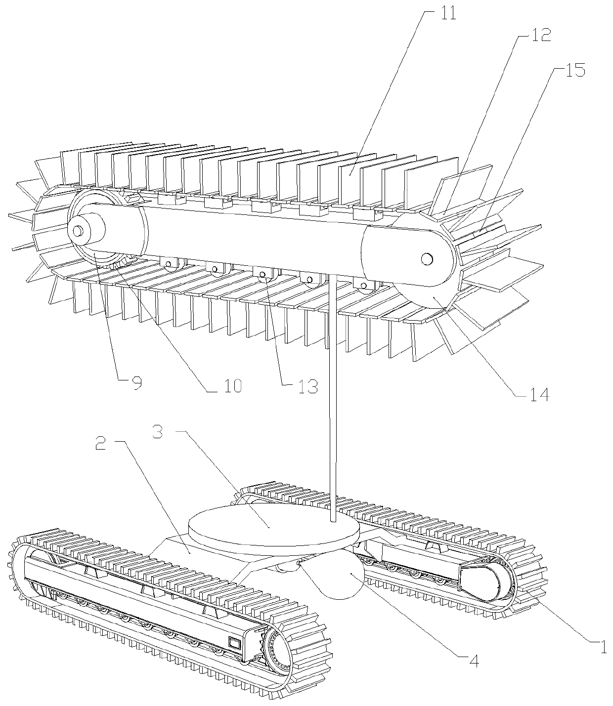 Power device of survey equipment