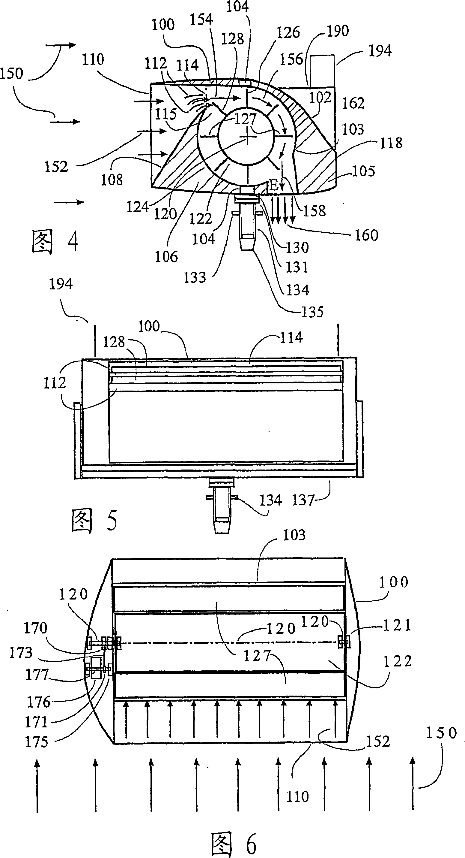 Use of air internal energy and devices