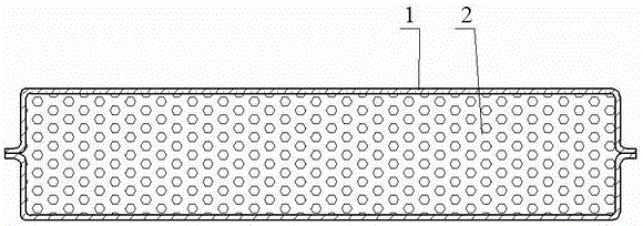 Metal vacuum insulation panel and its preparation method