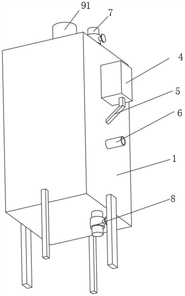 Drug treatment device for anesthesiology department