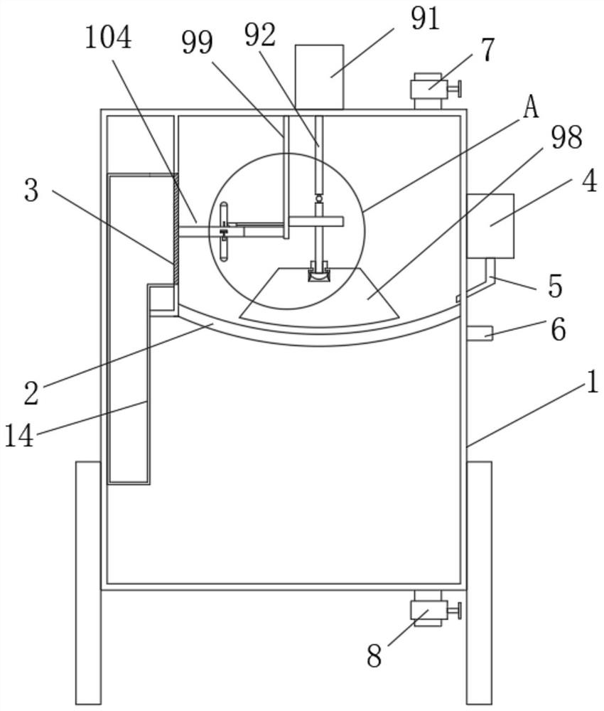 Drug treatment device for anesthesiology department