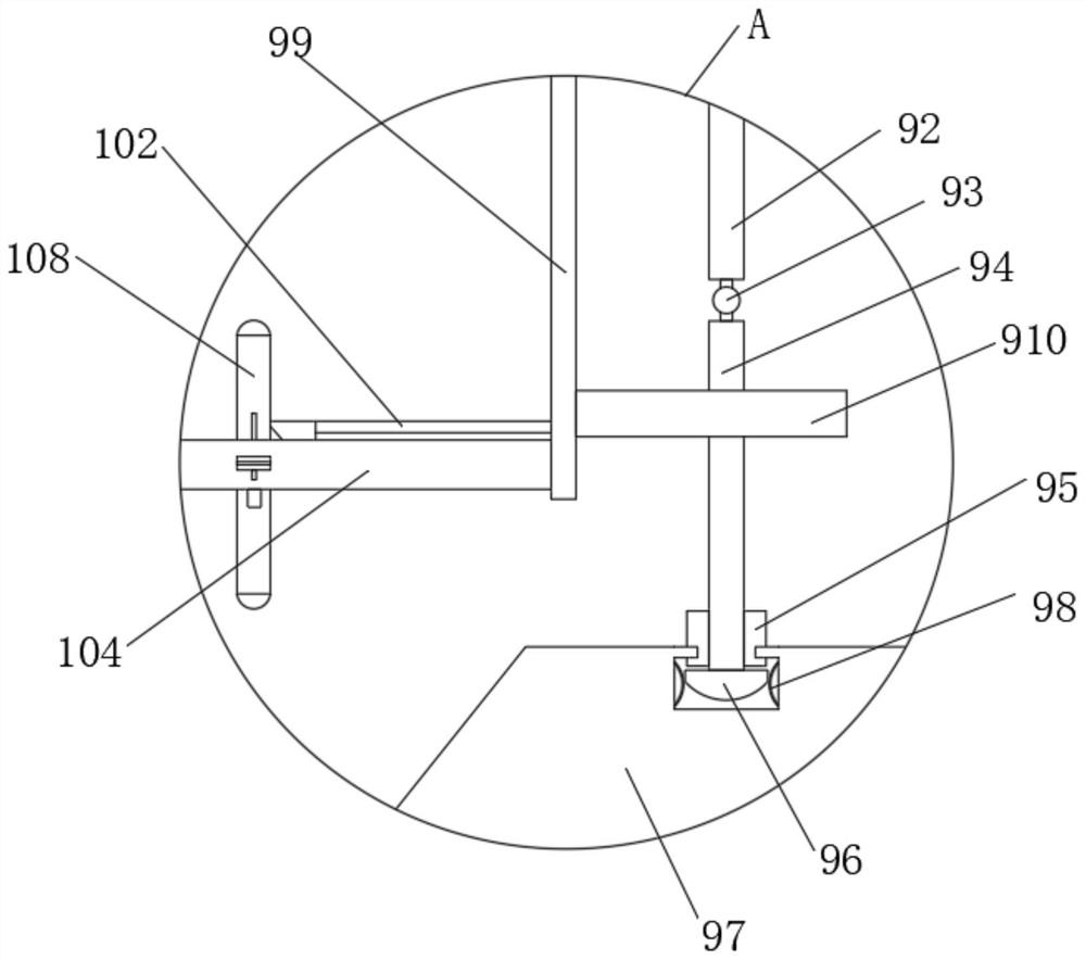 Drug treatment device for anesthesiology department