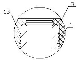 Emergency power supply quick connection electric connector structure