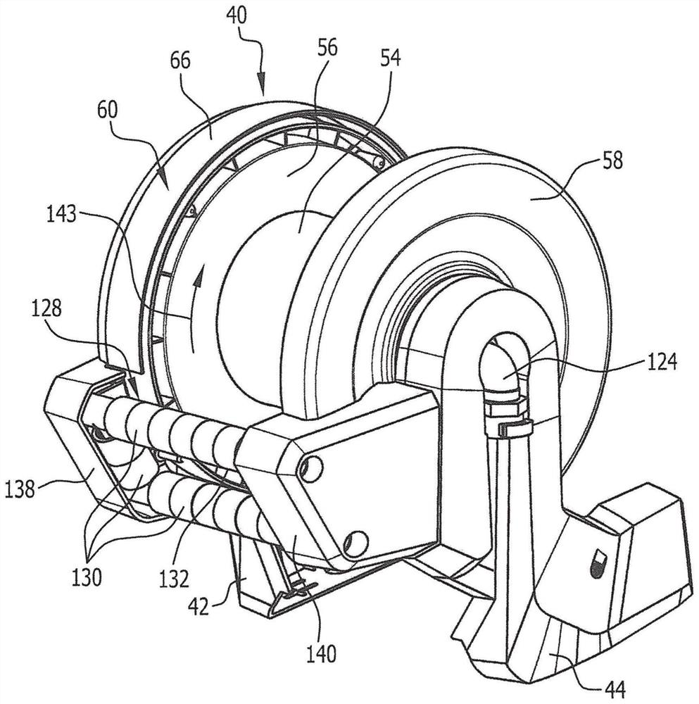 High-pressure cleaning device