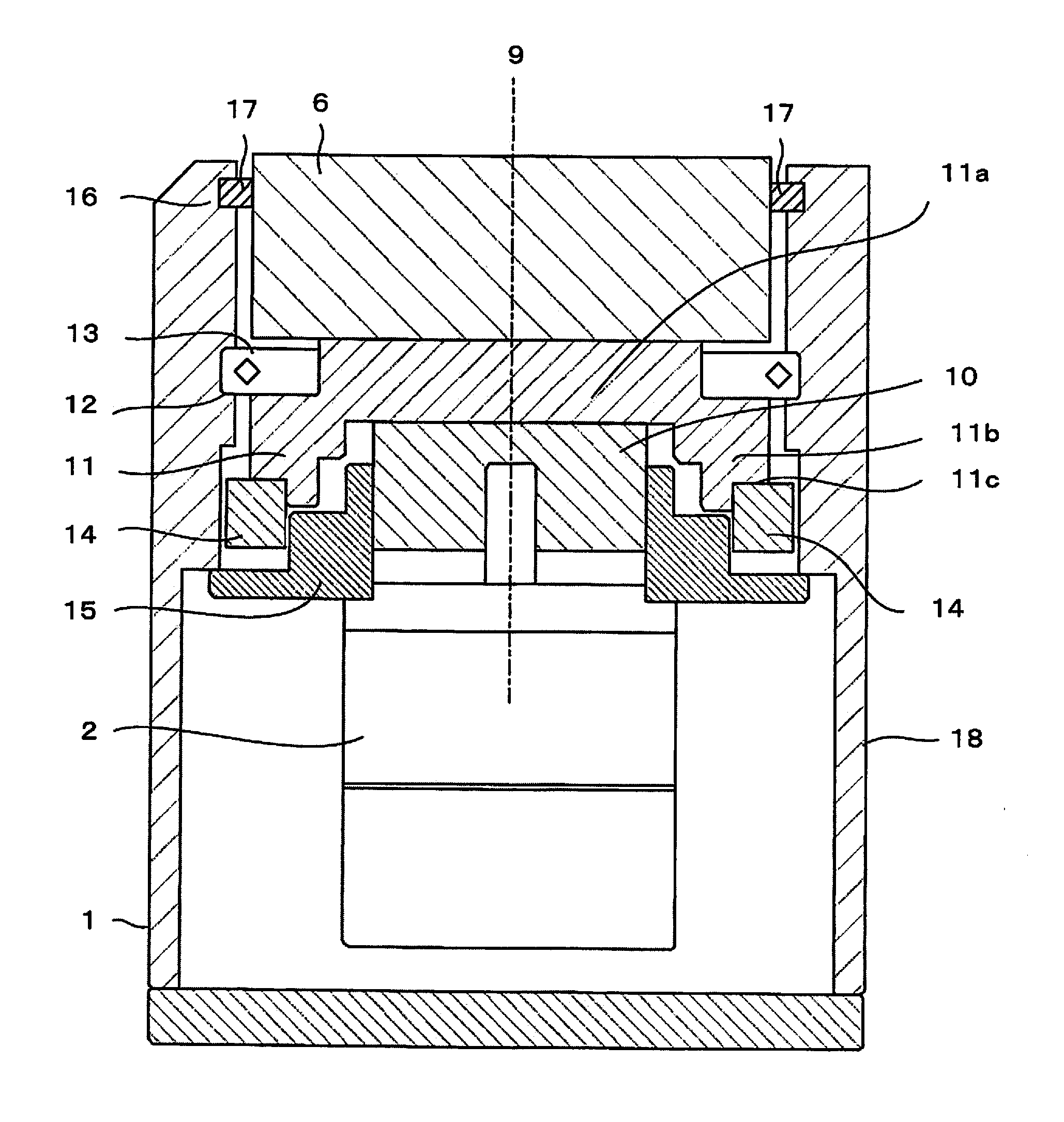 Electric discharge machine with rotary table