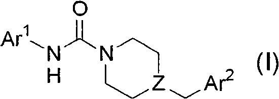 Heteroaryl-substituted urea modulators of fatty acid amide hydrolase