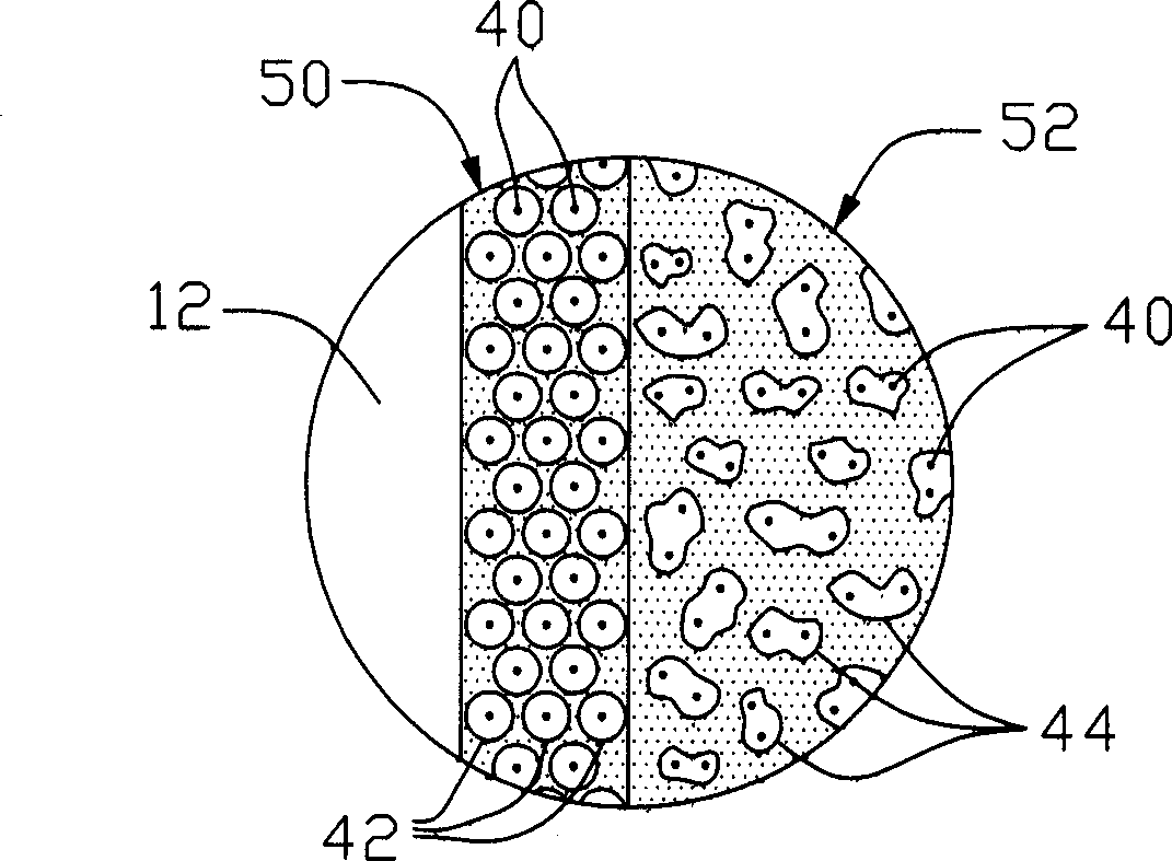 Fuel battery, its catalyst layer and manufacturing method of said catalyst layer