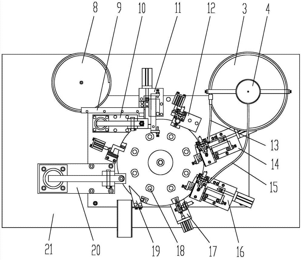 Automatic dispensable lock assembling machine