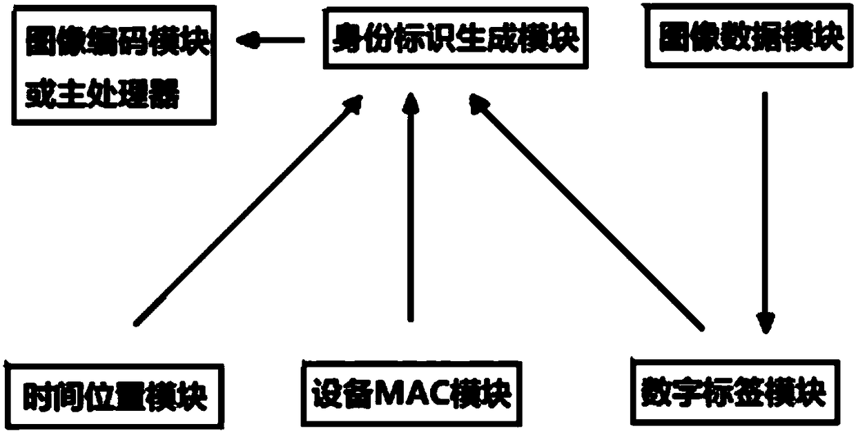 Identity identification method and system for image and video data