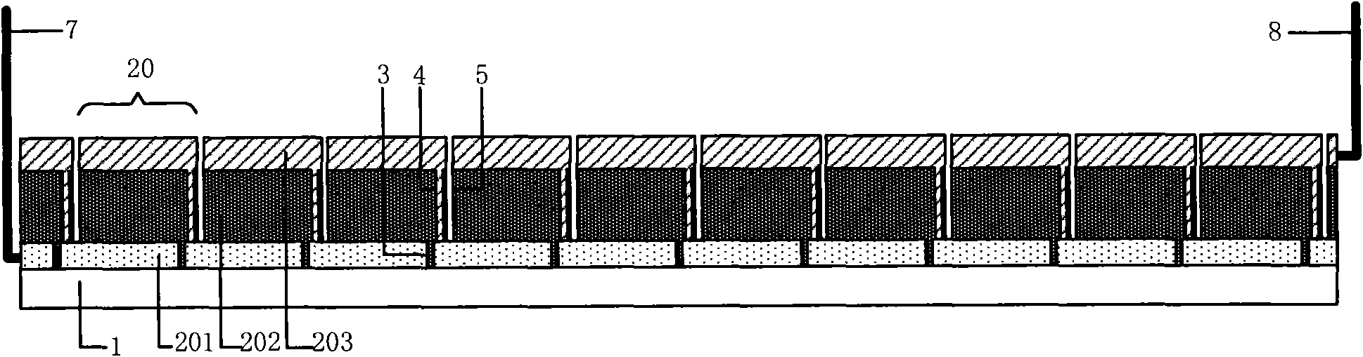 Solar battery assembly and preparation method thereof