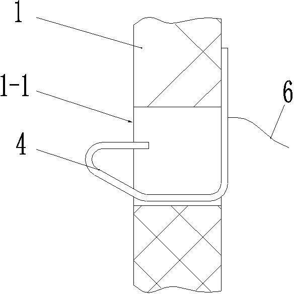 End surface contact type rotary electric connector