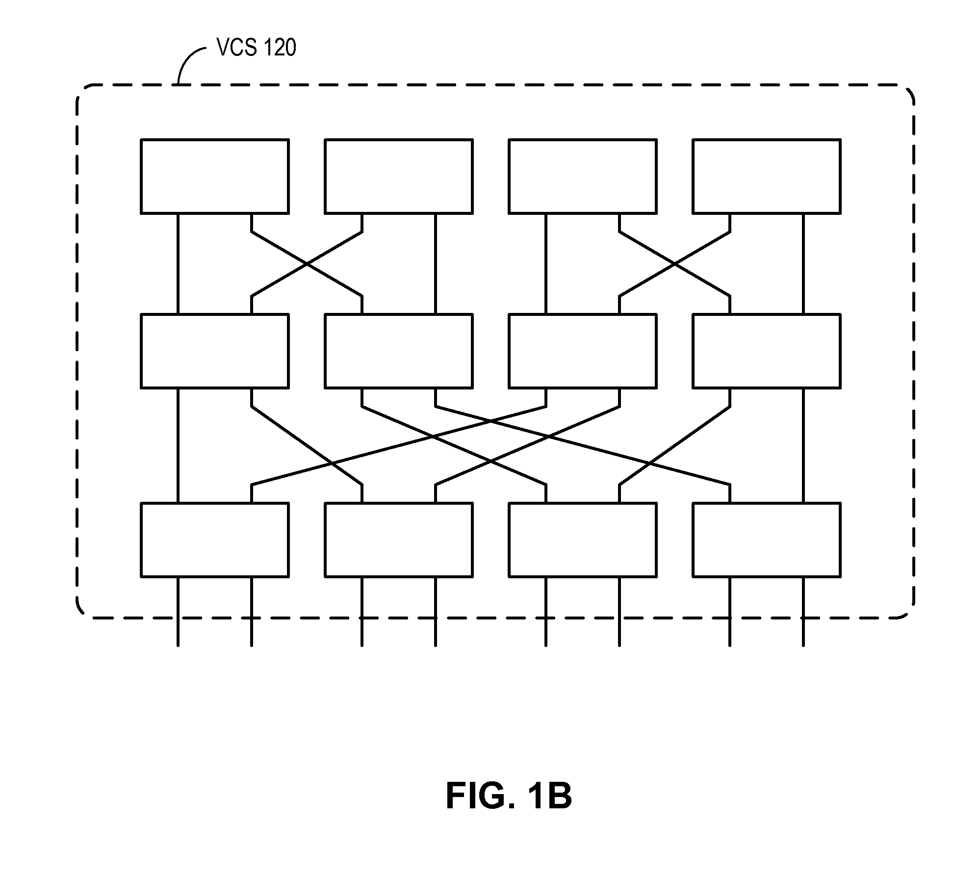 Fabric formation for virtual cluster switching