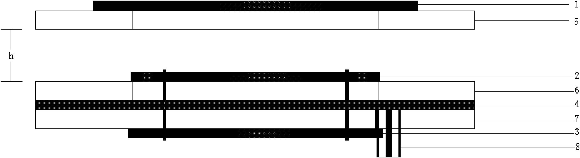 Circular polarized antenna with omnidirectional broad axial ratio beam width