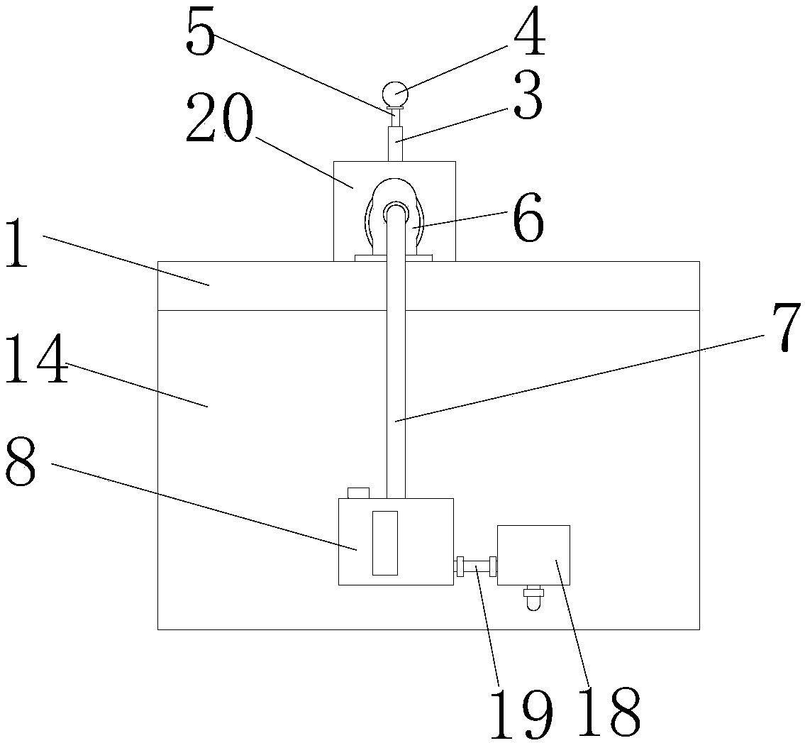 Dust removal device for textile machine