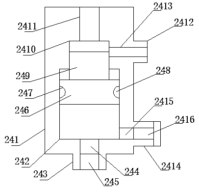 High-efficiency spinning leather device