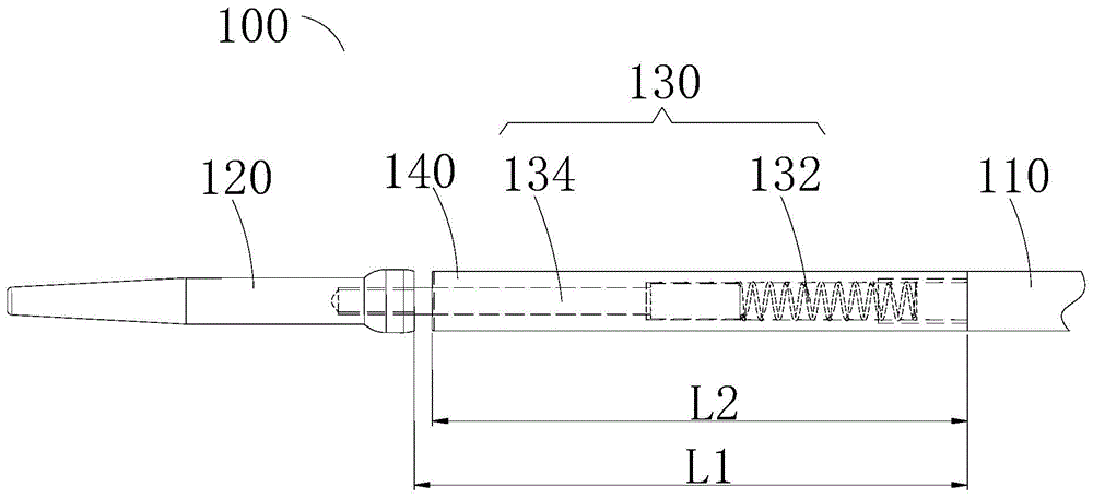 Guide rod and guide device