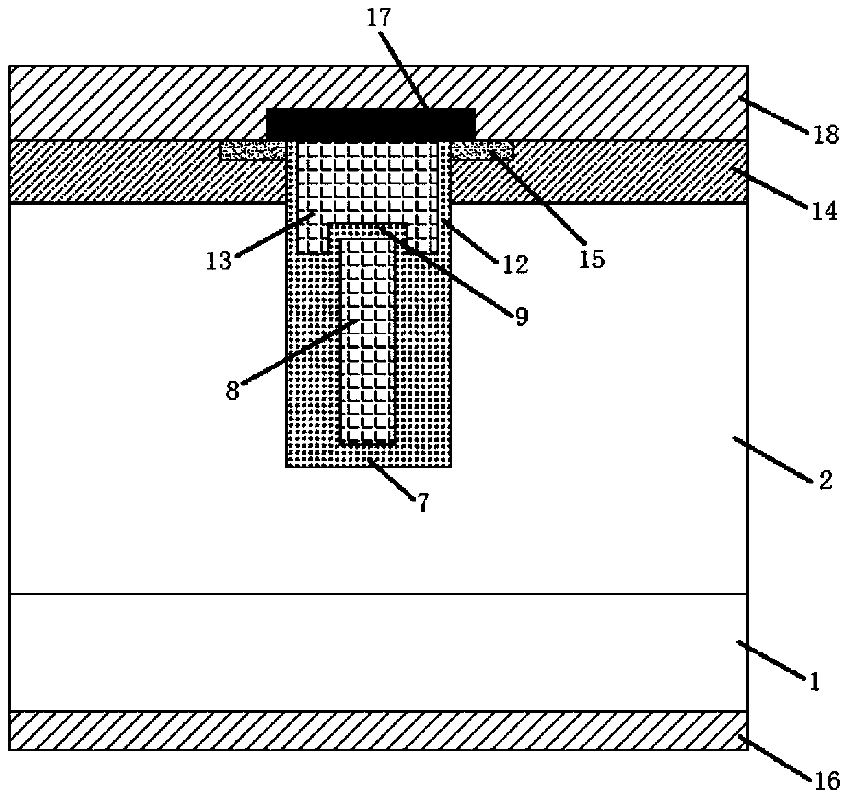 Manufacturing method of split gate MOSFET