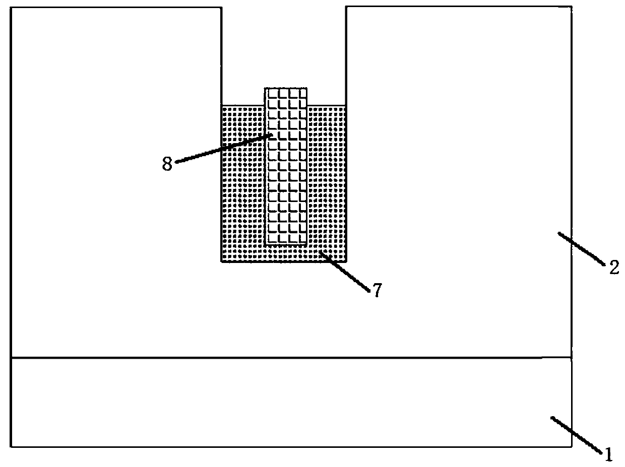 Manufacturing method of split gate MOSFET