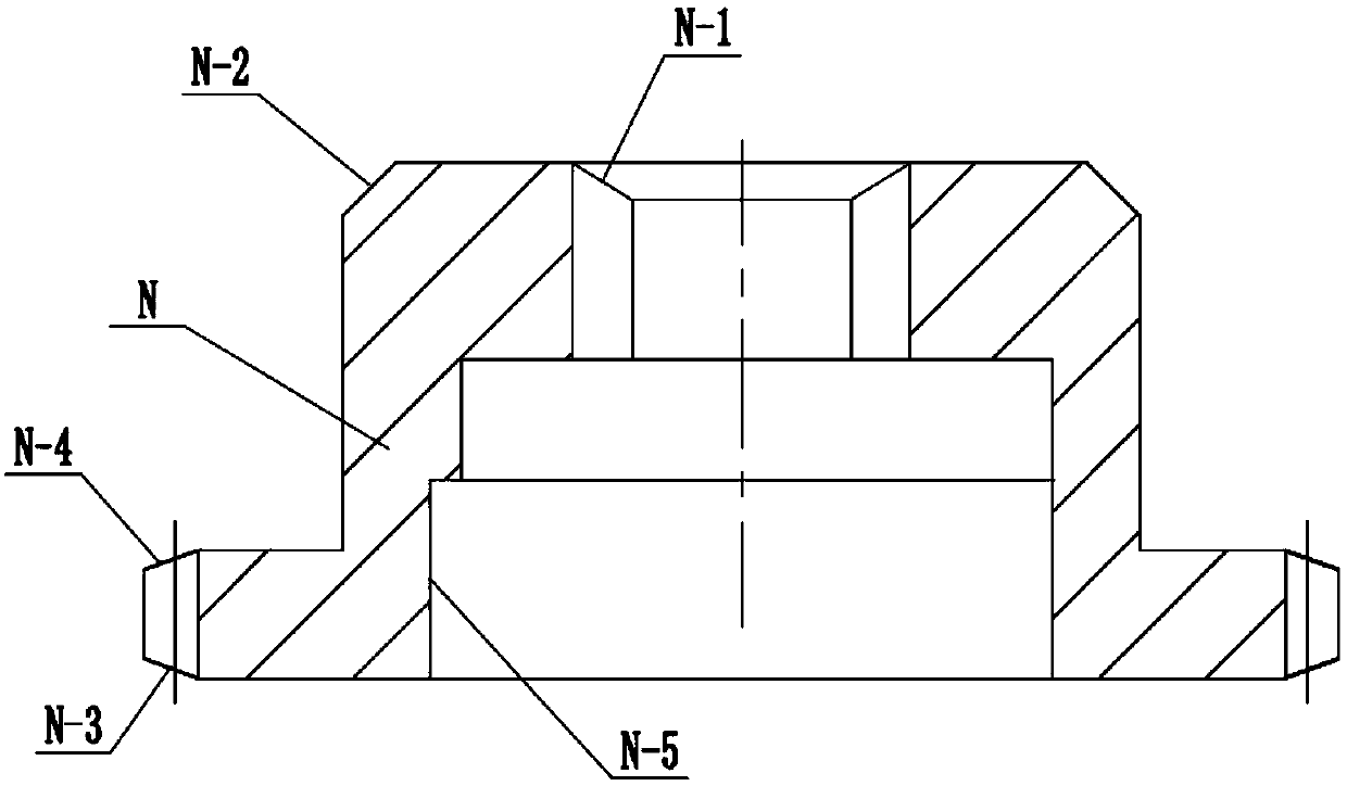 Gear ring support machining equipment