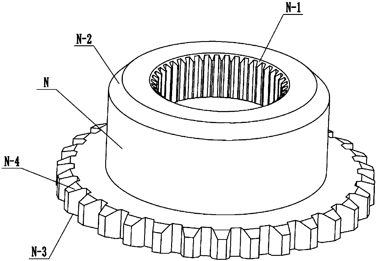 Gear ring support machining equipment