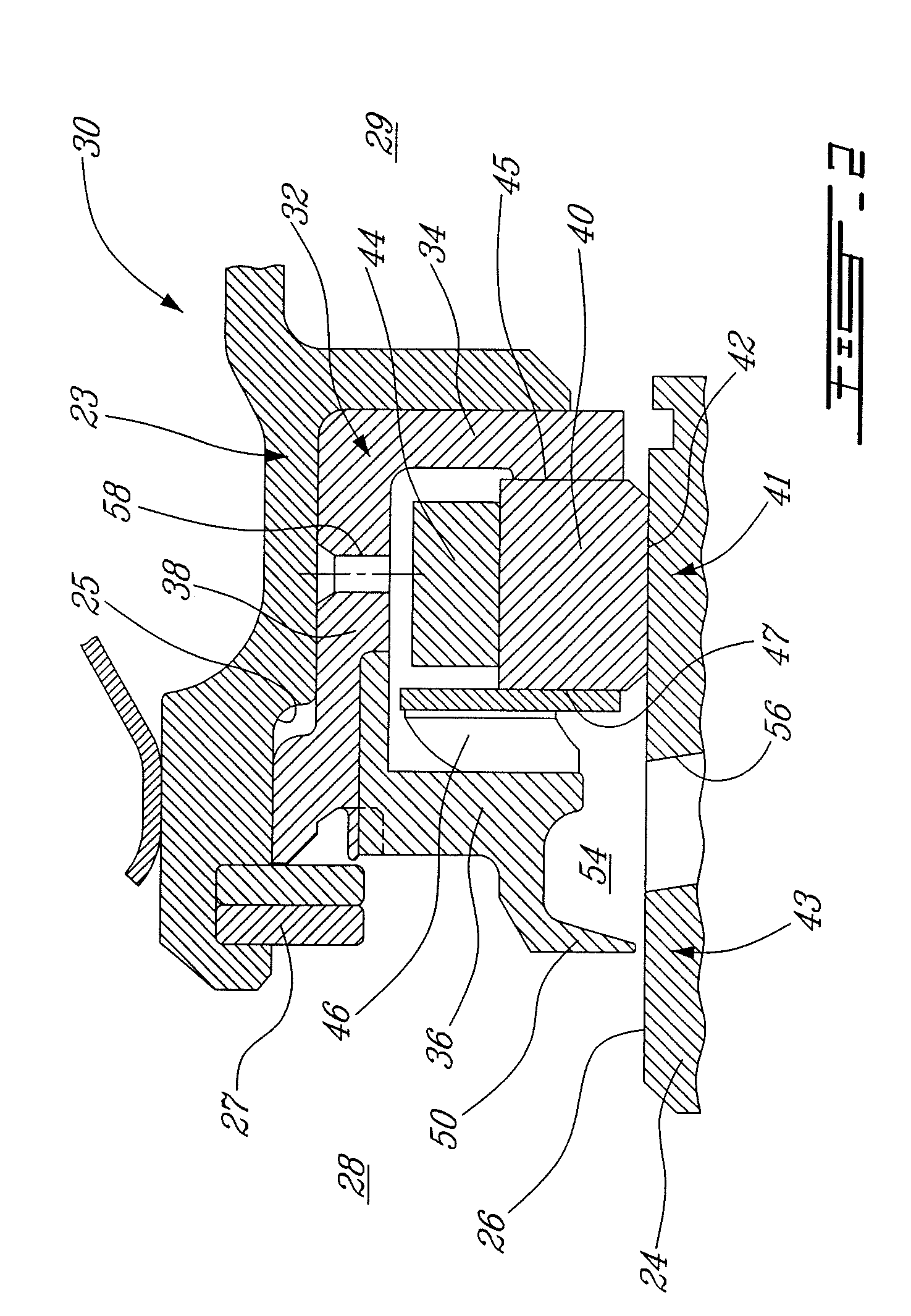 Integrated labyrinth and carbon seal