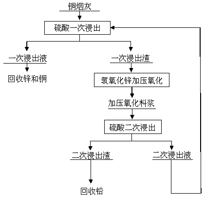 A kind of method of pressure-enhanced leaching of copper fume