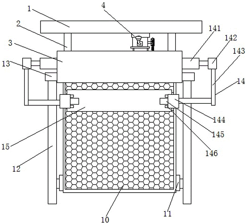 Filtration device at water outlet of sluice