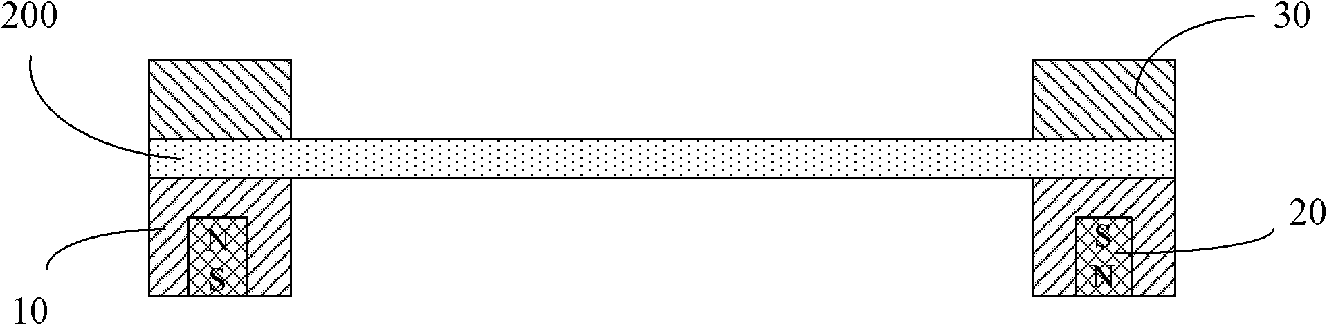 Glass clamp, glass conveying device and glass fixing method