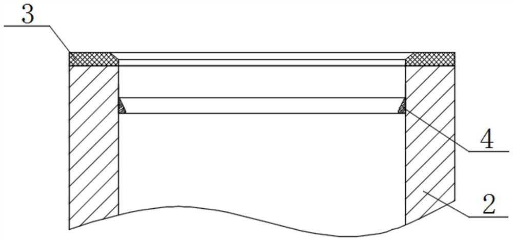 Pile planting method concrete backflow prevention device