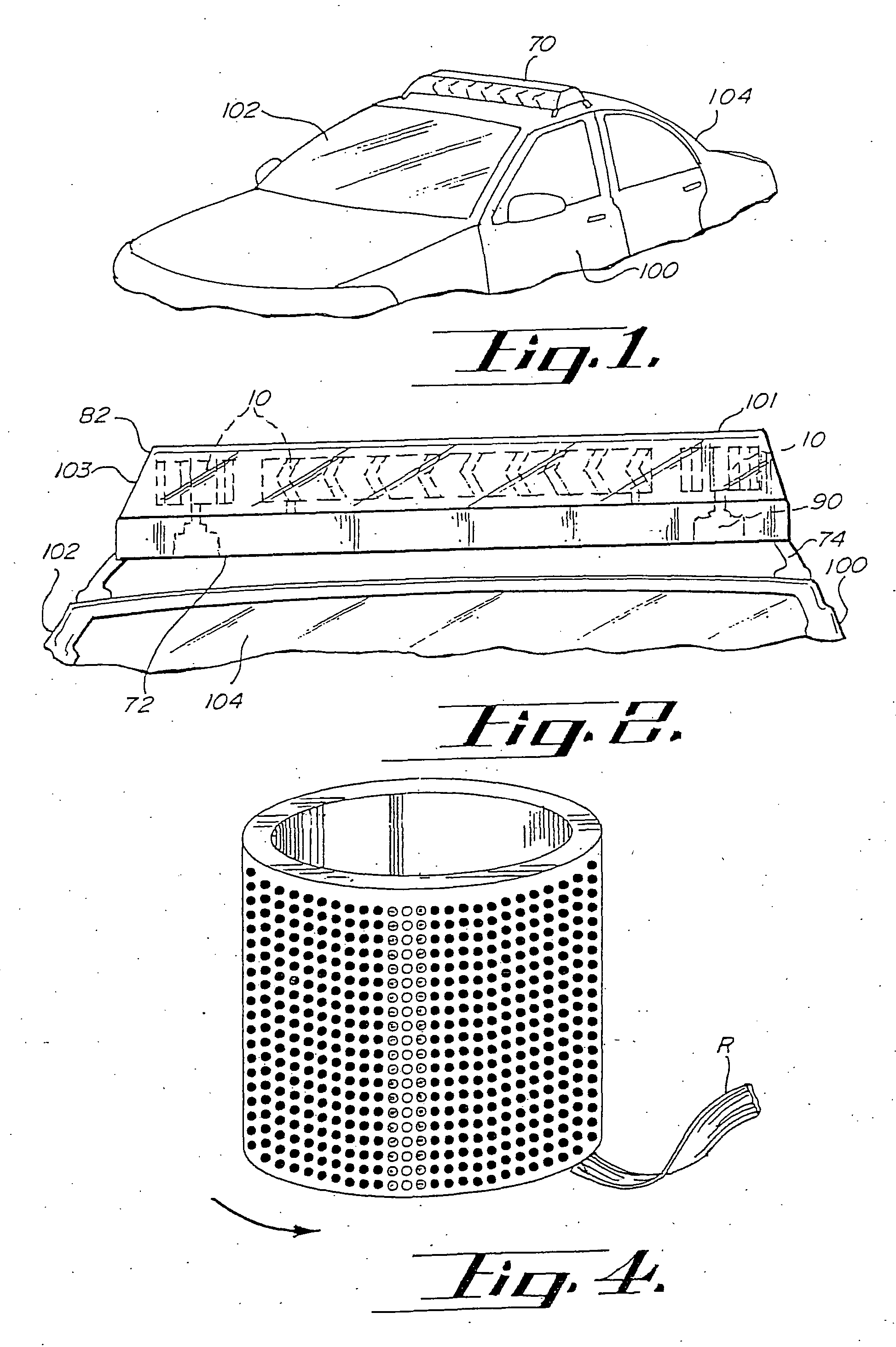 360 Degree pod warning light signal