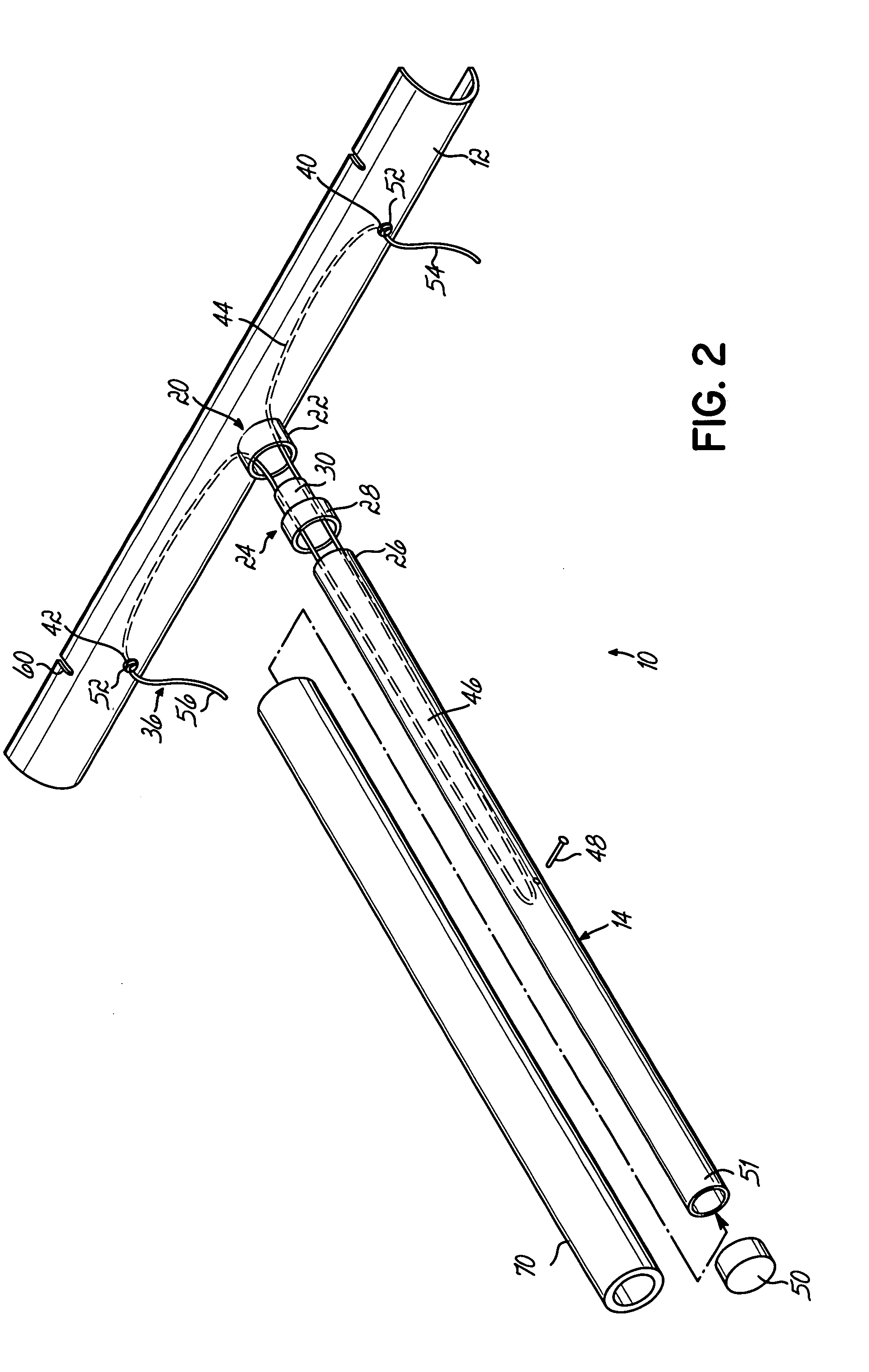 Training device for swimmers