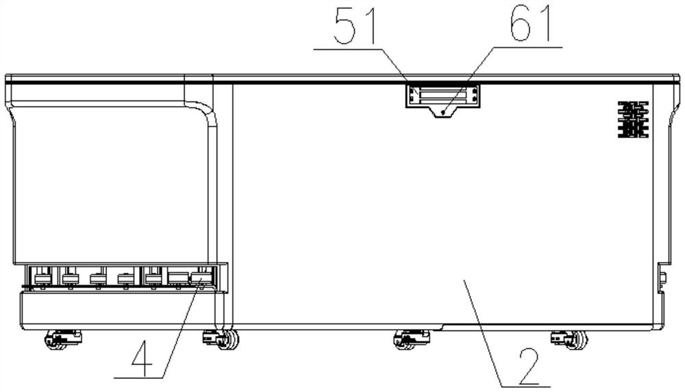 Medical bed for patient transfer and treatment and use method thereof