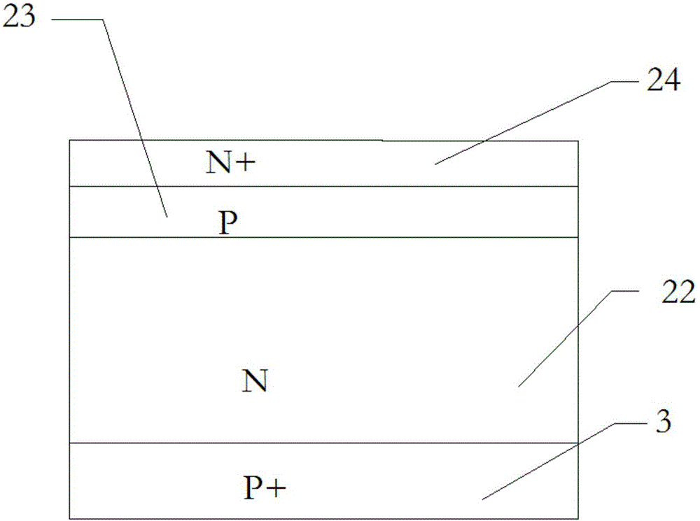 IGBT device manufacturing method and device