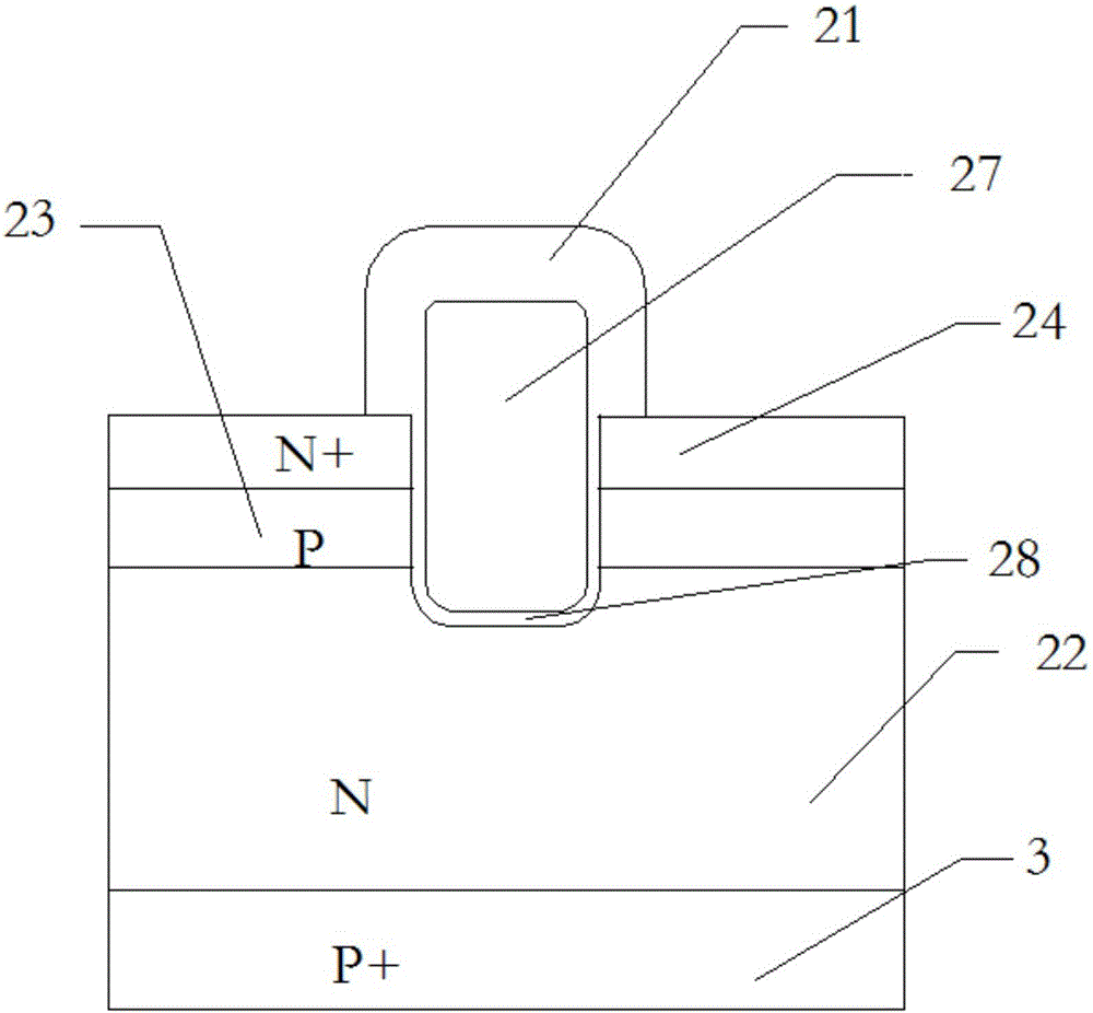 IGBT device manufacturing method and device