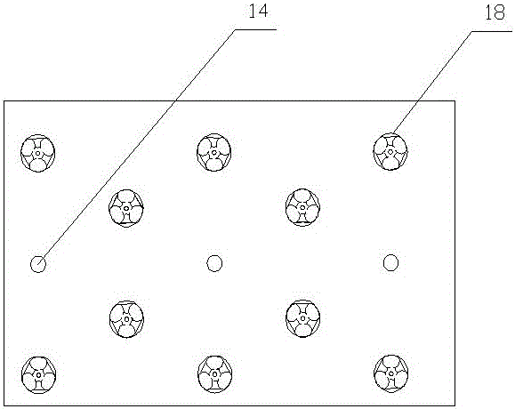 Device and method for supporting downhole surrounding rock faults