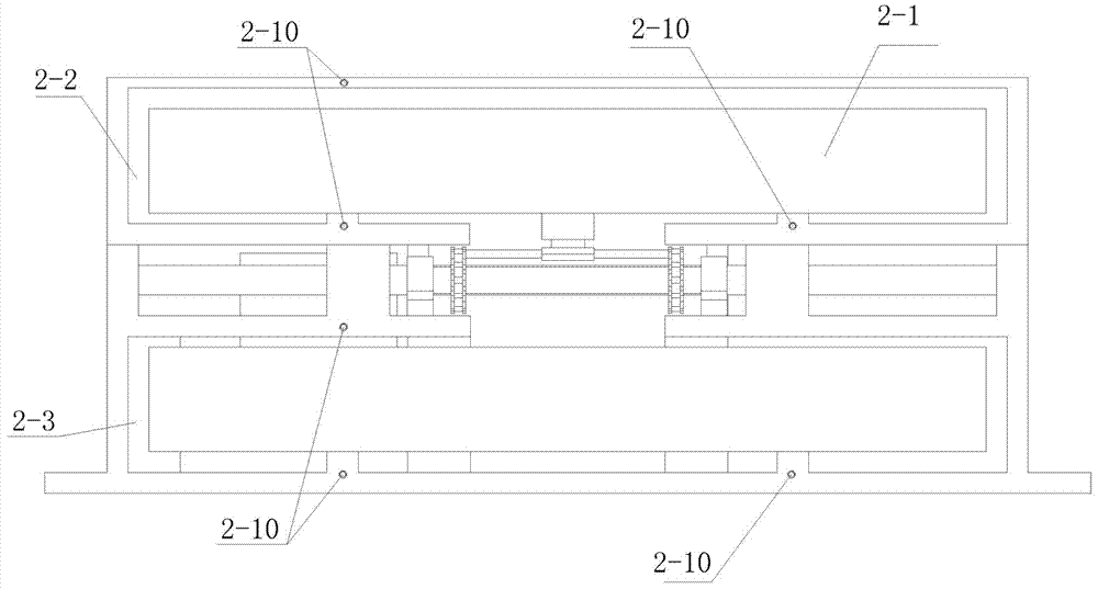 Electric vehicle mid-mounted battery box quick unloading and loading system