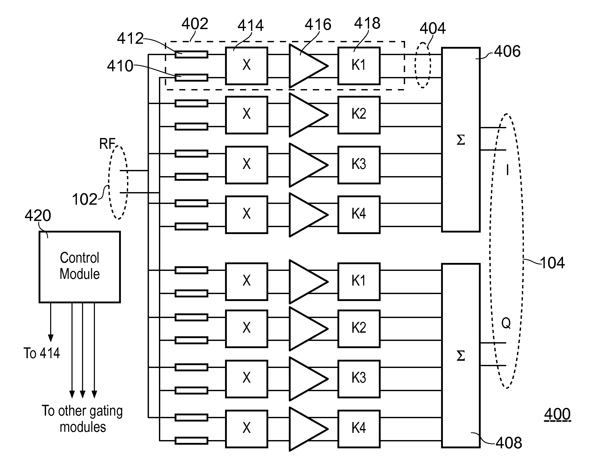 Passive harmonic-rejection mixer