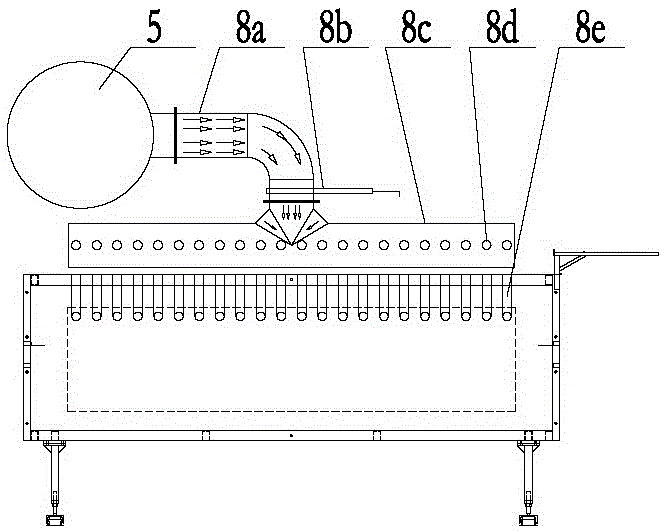 Ceramic energy-saving furnace kiln capable of high-efficiently replaying, recovering and cooling waste heat