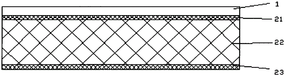 Composite panel and production method thereof